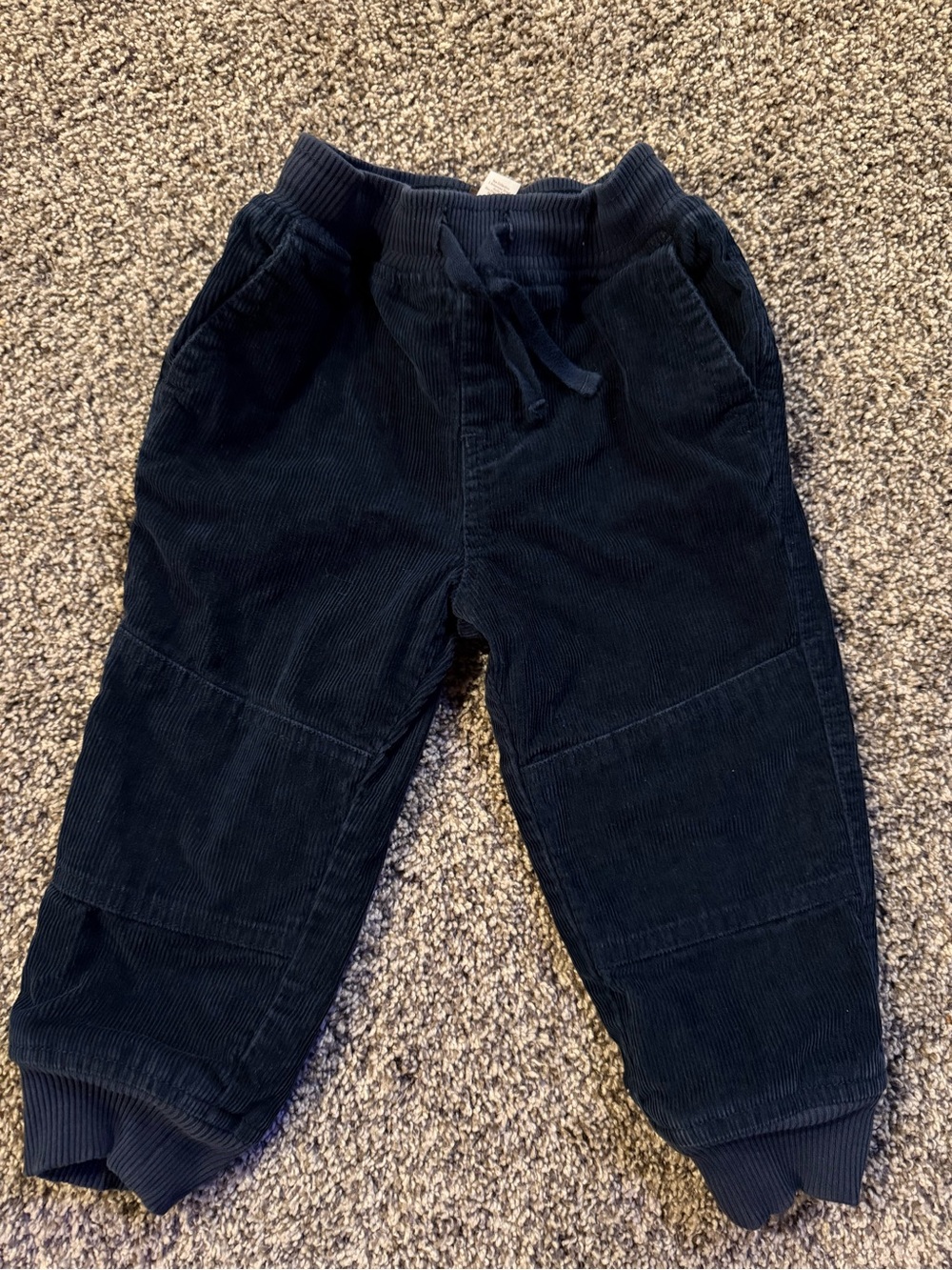 Tea Collection Navy Corduroy Jogger Pants for Kids